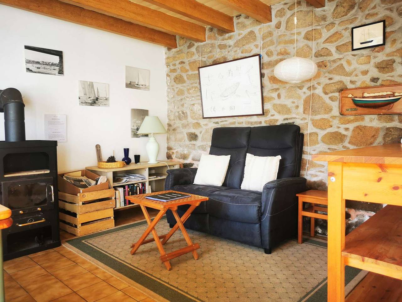 Maison de pêcheur 2** à Trégastel, proche mer avec Wifi, jardin et parking privé in Trégastel, Côte de Granit Rose