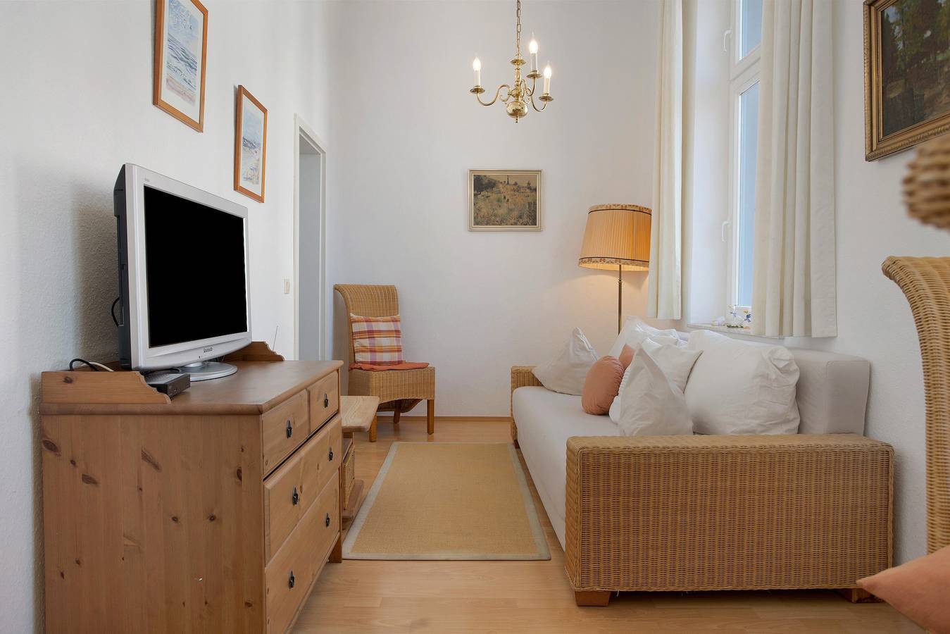 Ganze Wohnung, Ferienwohnung Berger" mit Meerblick und Wi-Fi in Drei Kaiserbäder, Heringsdorf