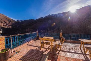 Chambre d’hôte pour 2 personnes, avec sauna ainsi que jardin et vue dans Imlil