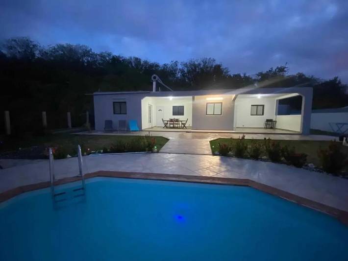 Villa pour 10 personnes, avec piscine et balcon à Deshaies - 4