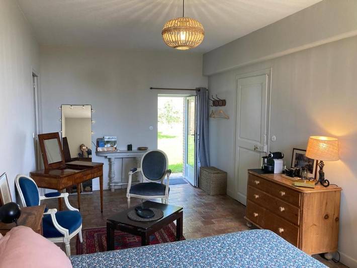 Chambre d’hôte pour 2 personnes, avec terrasse et jardin