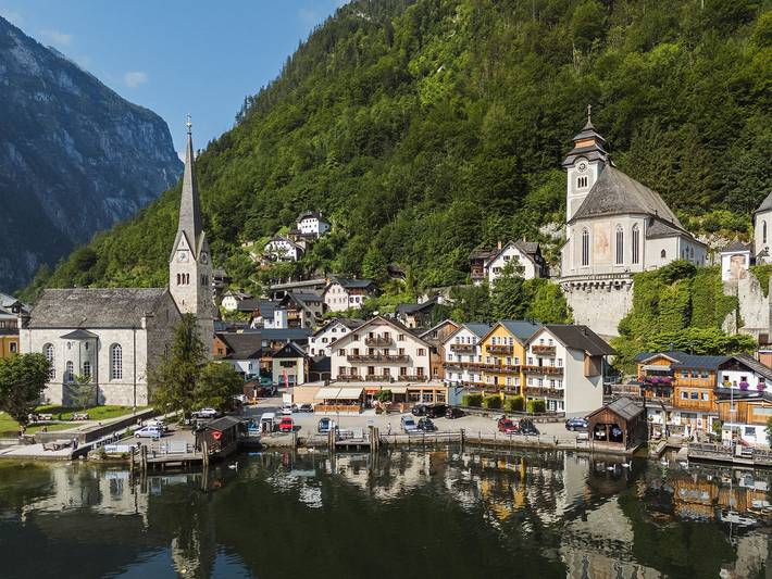 Hotel für 2 Personen, mit Terrasse und Sauna in Hallstatt