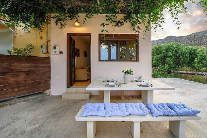 Maison de vacances pour 3 personnes, avec Terrasse et Jardin