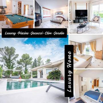 Cottage pour 8 personnes, avec vue ainsi que piscine et jardin à Montferrier-sur-Lez