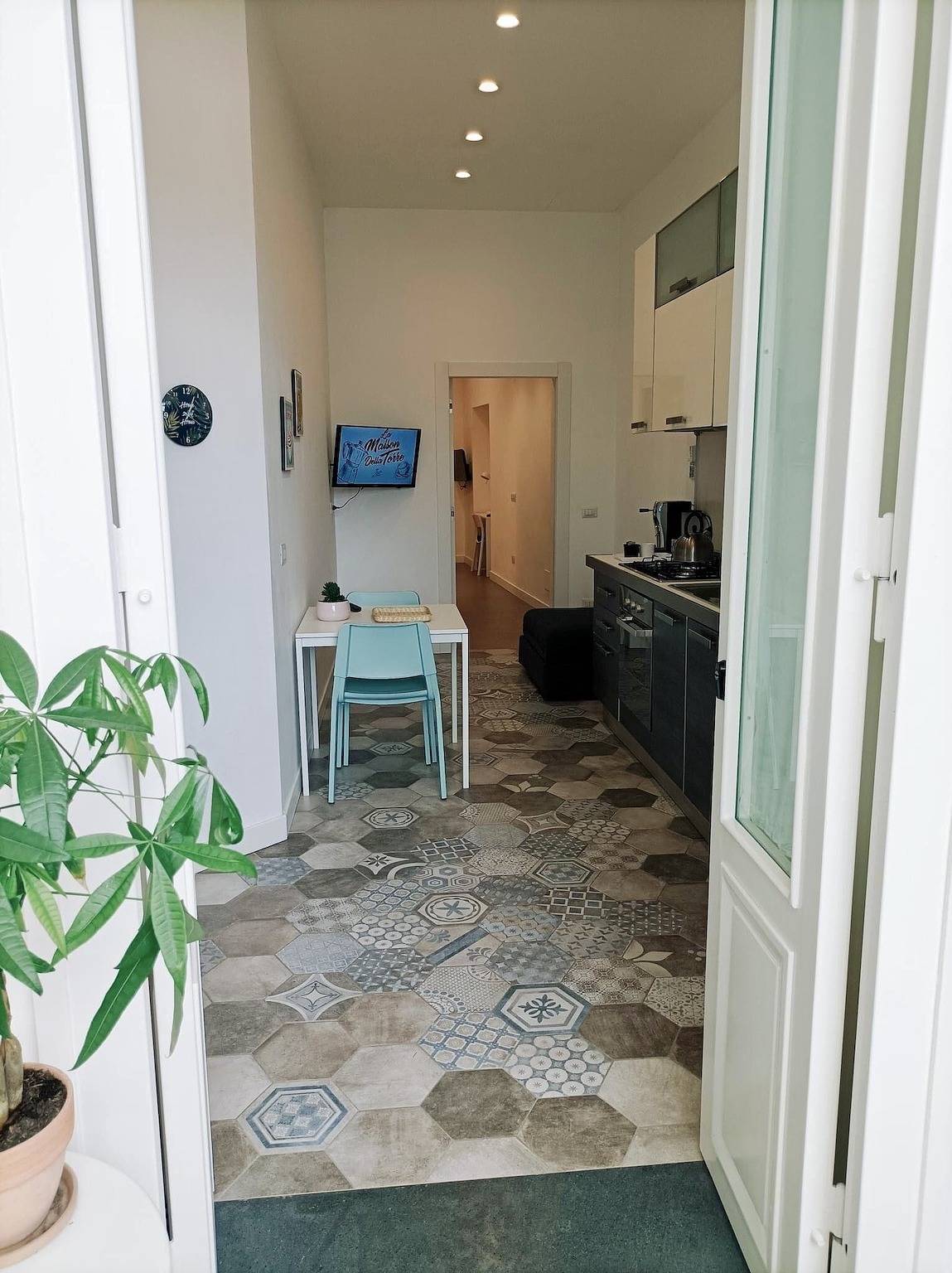 Mini appartamento con bagno e cucina ad uso esclusivo in Portici, Parco nazionale del Vesuvio