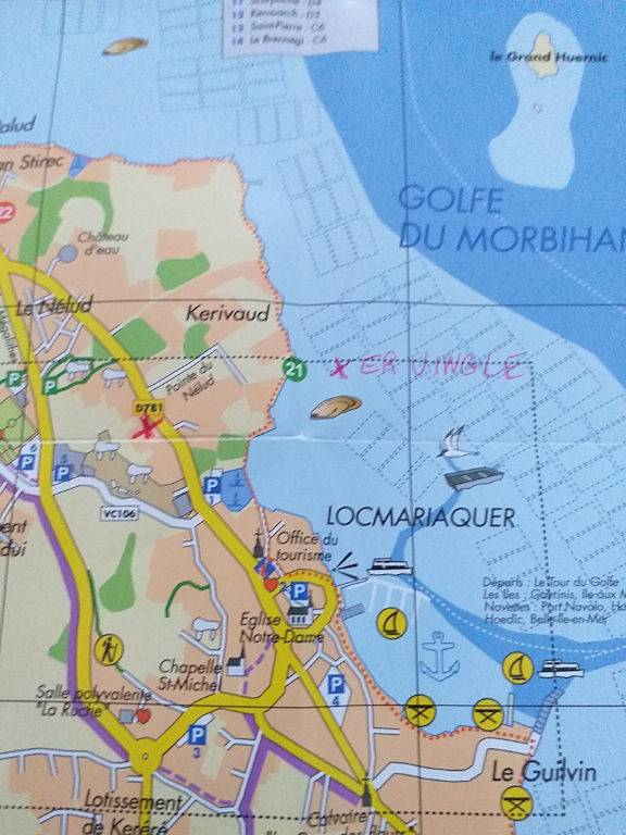 Locmariaquer Chambres d'hôtes Er Vingle - Chambre rez-de-chaussée in Locmariaquer, Côte des Mégalithes