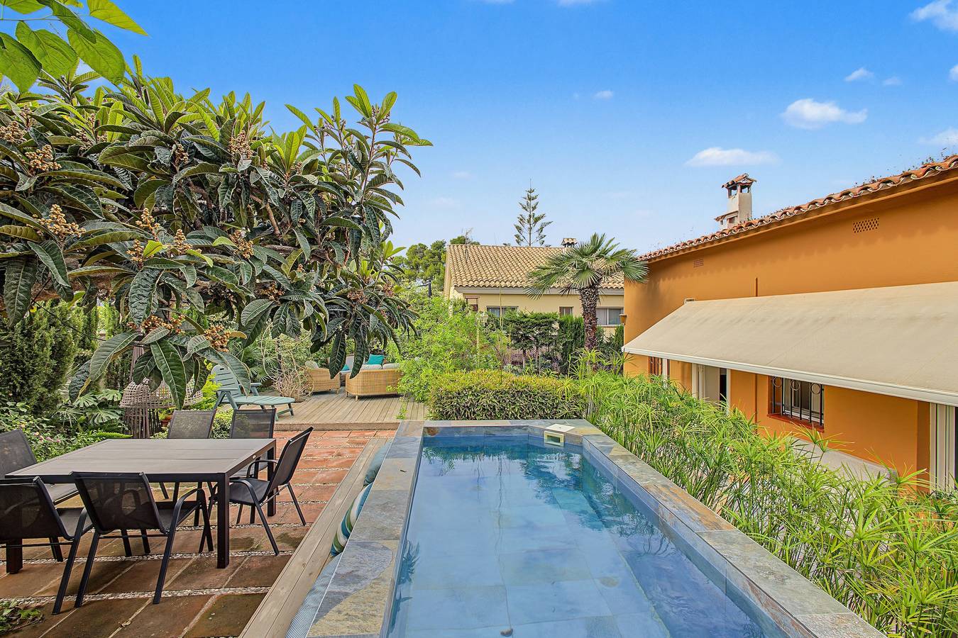 Ferienhaus 'California Relax bei Sitges' mit privatem Pool, WLAN & Klimaanlage in Canyelles (Barcelona), Garraf