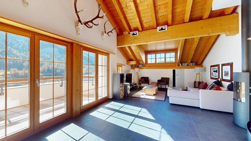 Ferienwohnung für 7 Personen, mit Ausblick und Balkon, mit Haustier in Zuoz - 4