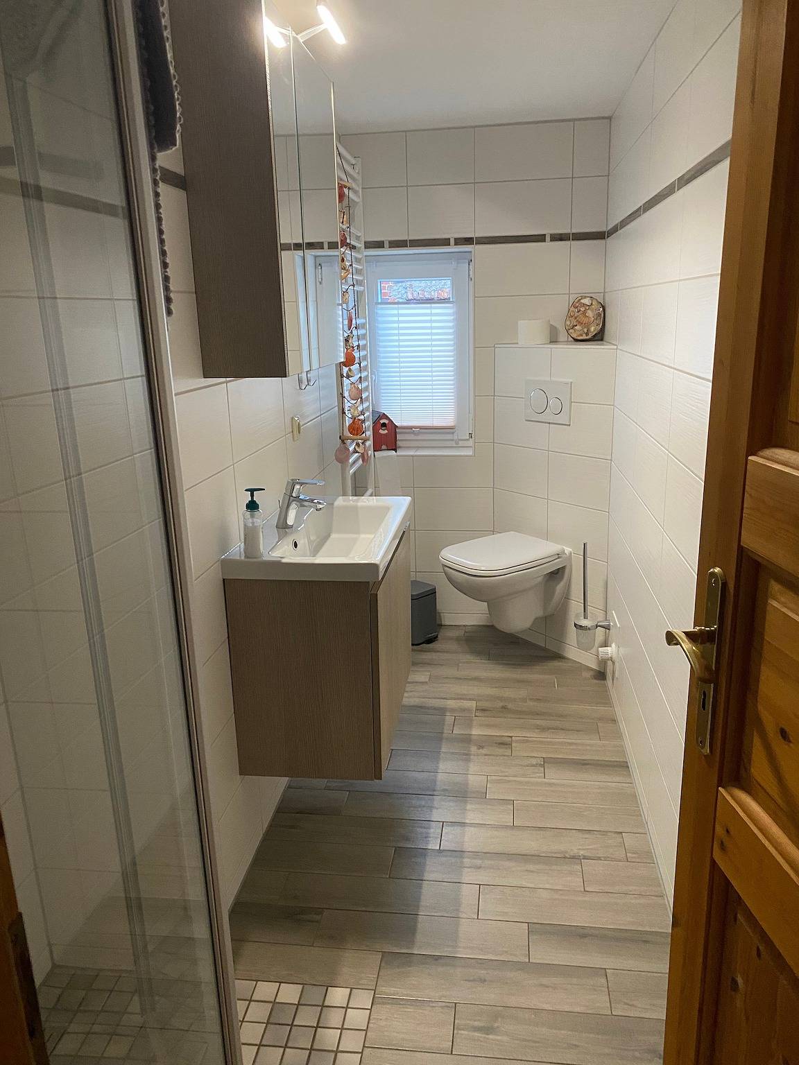 Ferienhaus 'Günther' mit gemeinsamer Terrasse, privatem Garten und Wi-Fi in Kukuk, Hohen Pritz