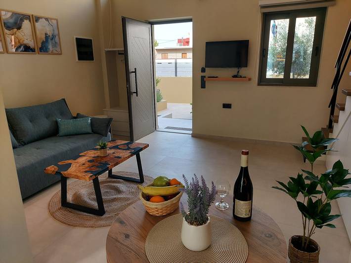 Ferienwohnung für 4 Personen, mit Garten und Balkon, kinderfreundlich