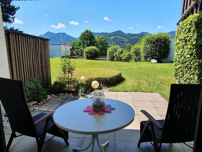 Ferienwohnung für 2 Personen, mit Terrasse und Ausblick sowie Garten am Schliersee - 3