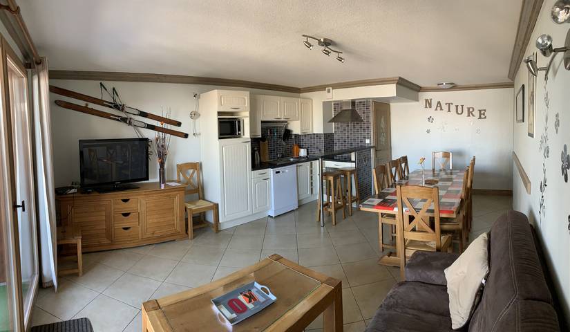 Gîte pour 10 personnes, avec balcon dans Prapoutel - 2