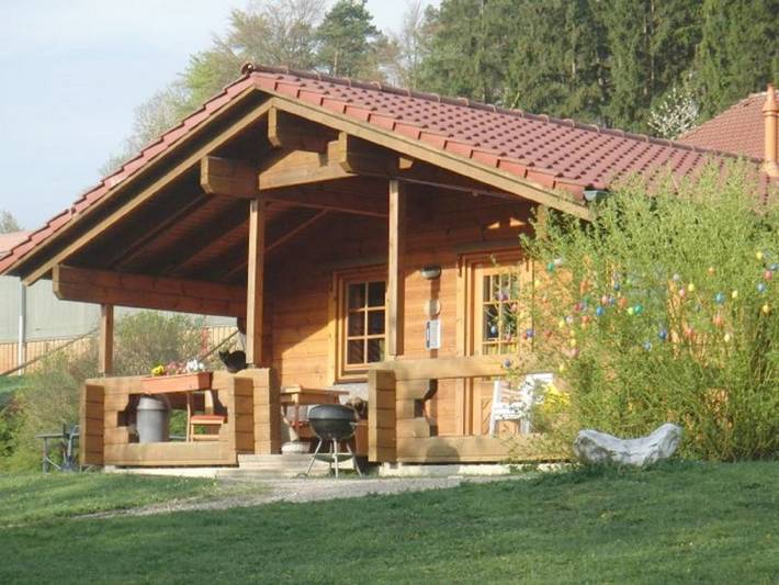 Ferienhaus für 3 Personen, mit Terrasse und Garten sowie Pool und Ausblick in Neckar-Odenwald-Kreis - 2