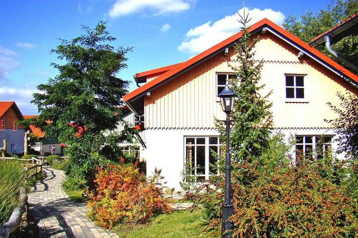 Vakantiehuis voor 6 personen, with zwembad and terras as well as sauna, met huisdier in Wernigerode