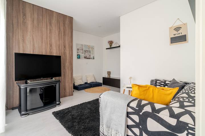 Casas e apartamentos de temporada para 4 pessoas, com jardim no Parque Natural do Litoral Norte