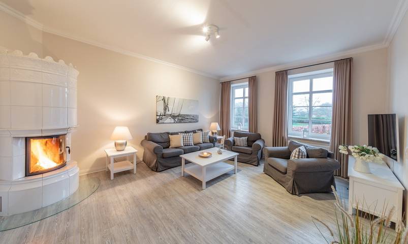 Ferienwohnung für 6 Personen, mit Whirlpool und Terrasse sowie Garten und Sauna