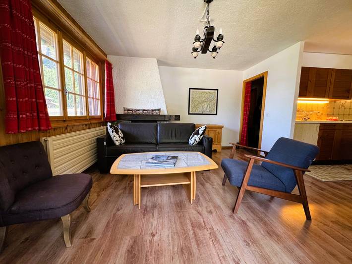 Gîte pour 6 personnes, avec balcon à Evolène - 2