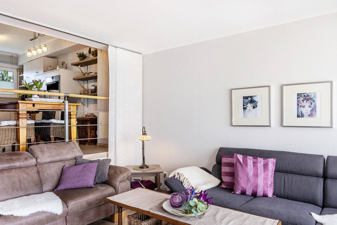 Ganze Wohnung, Ferienwohnung Scheid mit Seeblick, privater Terrasse und Wlan in Scheid Am Edersee, Waldeck