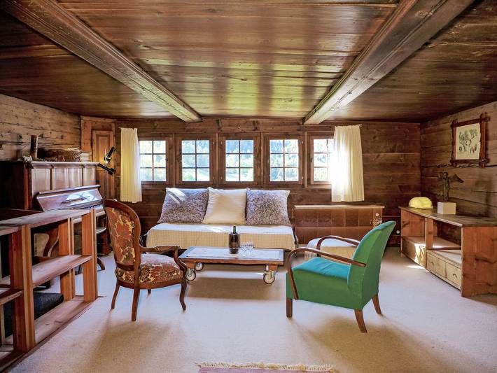 Ganze Wohnung, Zumoberhaus in Bürchen, Walliser Alpen