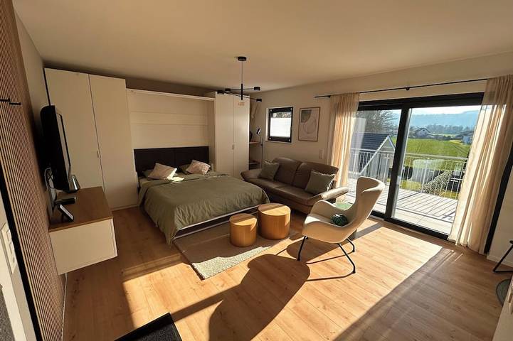 Ganze Wohnung, Loft Tower Sisseln | Neubauwohnung | Aussicht | Modern | Gute Anbindung in Sisseln AG, Sisseln