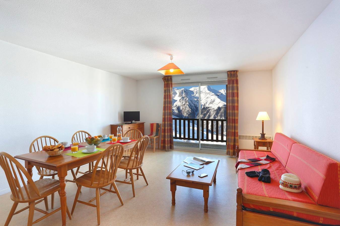 Ganzes Studio, Résidence Royal Peyragudes in Peyragudes, Germ
