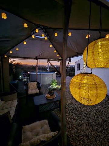Cottage pour 2 personnes, avec vue ainsi que piscine et jardin à Albox