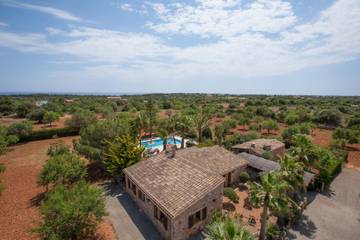 Villa in Cala Sa Nau, Felanitx für 4 