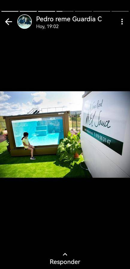 Casa rural para 6 personas, con jardín además de vistas y piscina, Se admiten mascotas en Nohales - 3