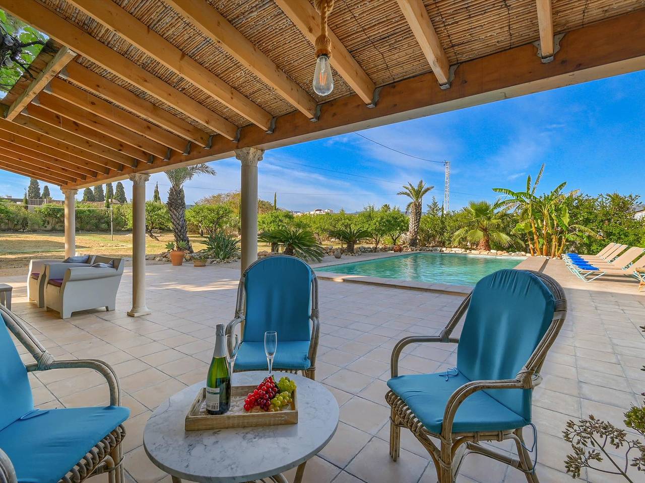 Charming house in Denia with private pool, garden and air conditioning in Ondara, Costa Blanca