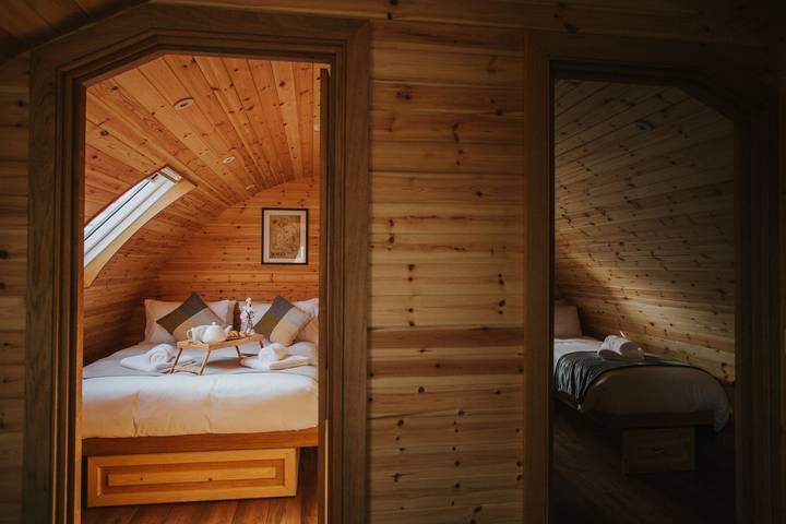 Glamping für 4 Personen, mit Whirlpool und Garten in Großbritannien - 4