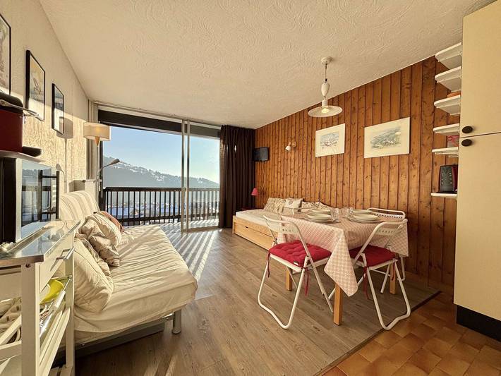Appartement de vacances pour 4 personnes, avec Balcon et Piscine à Notre-Dame-de-Bellecombe