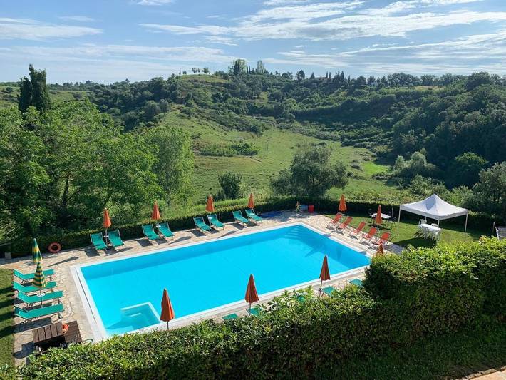 Vakantiehuis voor 6 personen, with zwembad and uitzicht as well as tuin in Cotignac
