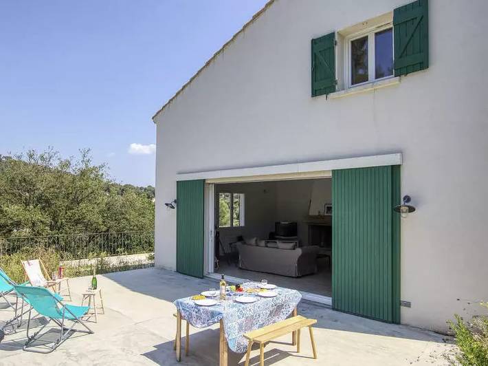 Villa pour 8 personnes, avec terrasse à Saint-Cyr-sur-Mer