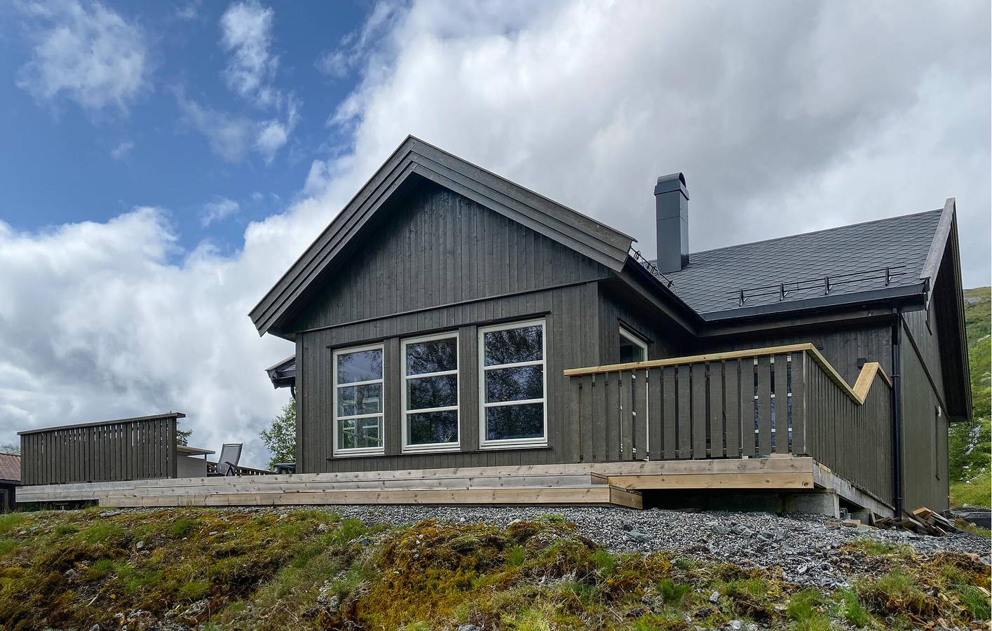 Maison de vacances pour 9 personnes avec terrasse in Nord de la Norvège des fjords