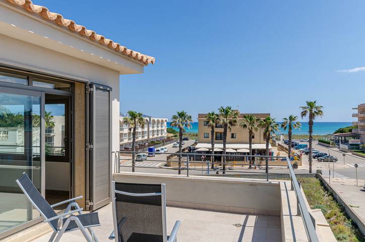 Luxus-Ferienhaus für 6 Personen, mit Terrasse in Can Picafort