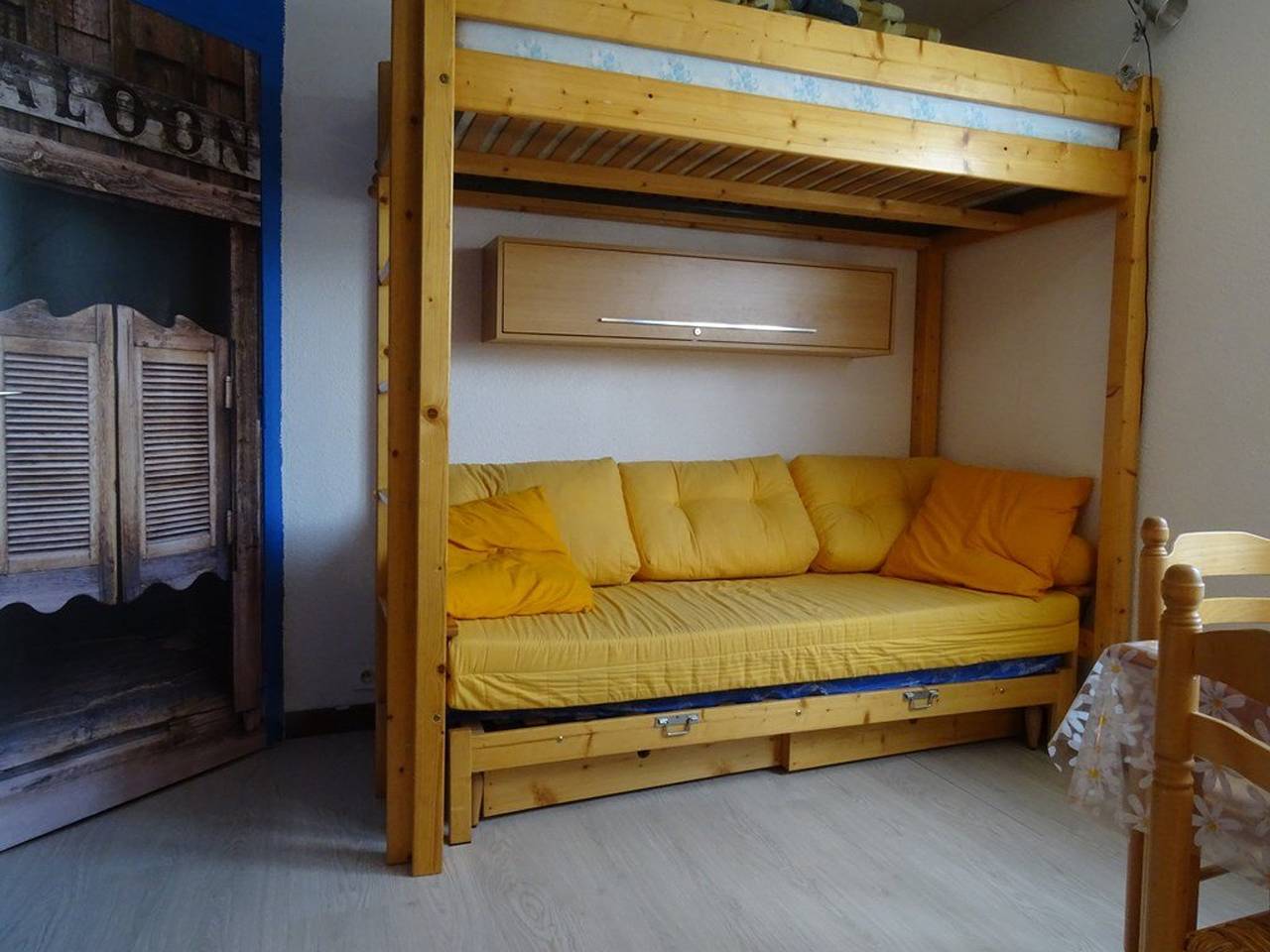 Entire apartment, Cozy Studio for 2 near Slopes, Free Parking, Elevator, Ski Locker in La Pierre Saint-Martin, Arette