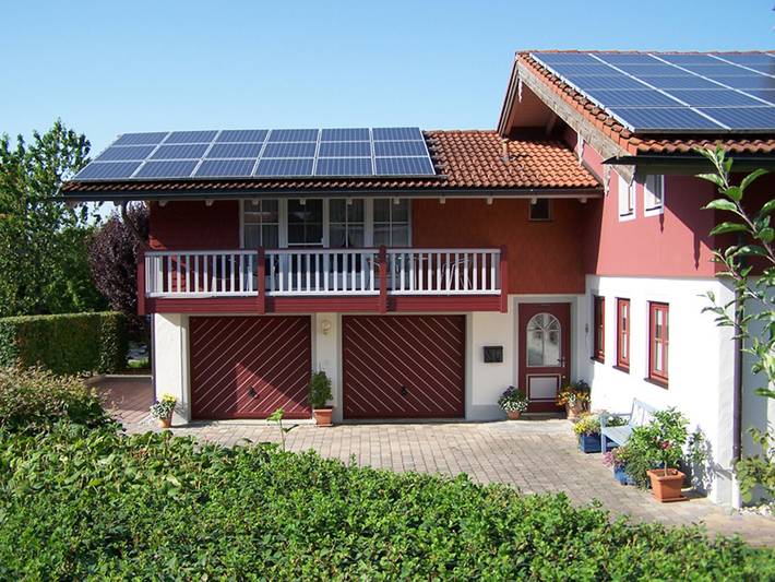 Ferienwohnung für 4 Personen, mit Balkon, kinderfreundlich in Waging am See