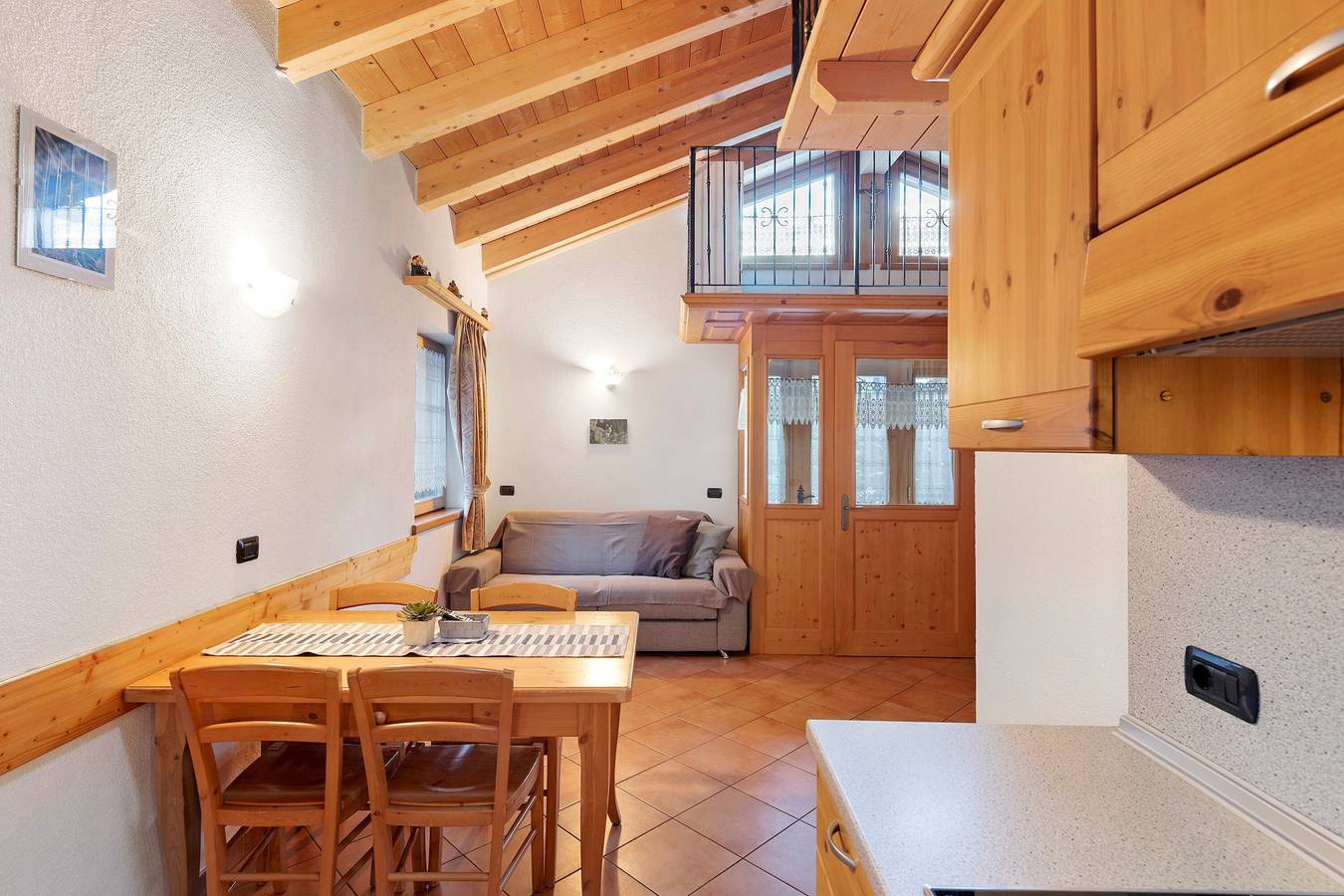 Ferienwohnung 'Coccinella 1' mit Bergblick und Wlan in Livigno (Stadt), Livigno