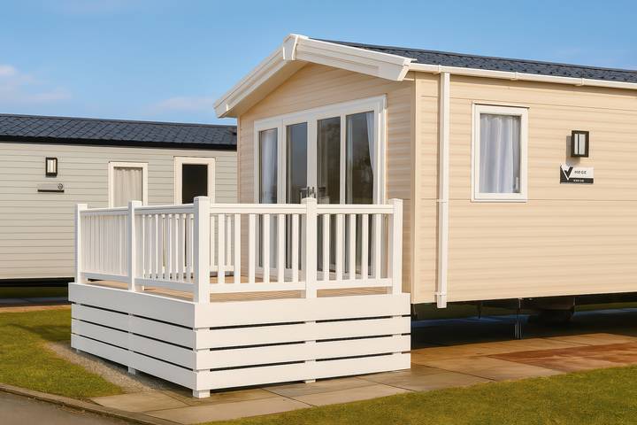 Vakantiepark voor 6 personen, met tuin in Wales