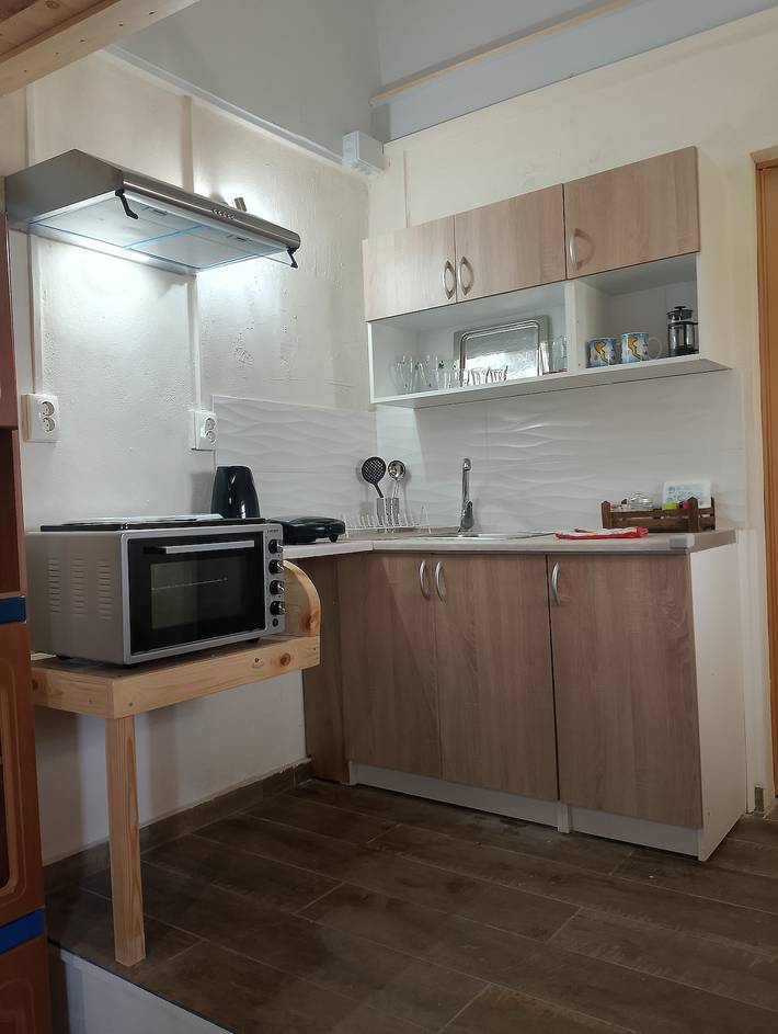Ferien-Loft 'Myrto' mit Meerblick, privater Terrasse und Klimaanlage in Korfu