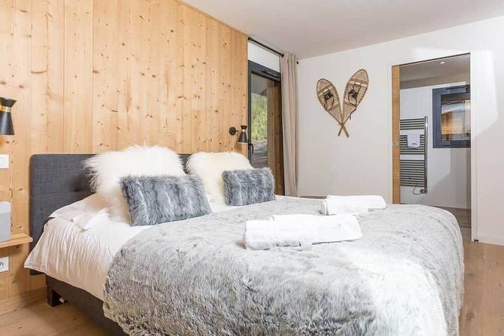Entire apartment, Cordée 112 - Chamonix. Mont Blanc view, heated swimming pool in Brevent-Flegere, Chamonix-Mont-Blanc