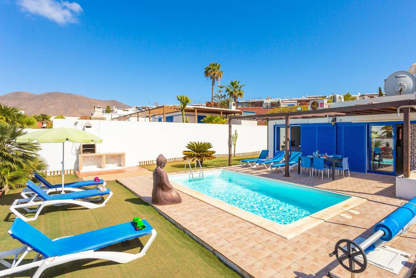 Villa für 6 Personen mit Meerblick in Playa Blanca, Yaiza