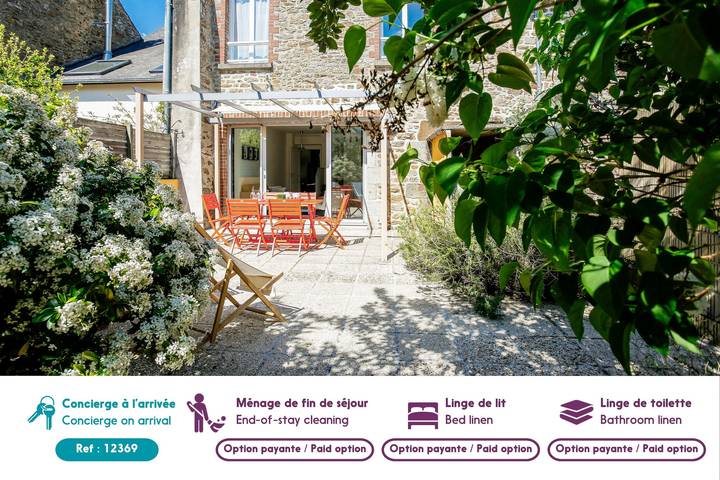 Location de vacances pour 6 personnes, avec jardin et terrasse à La Richardais - 2