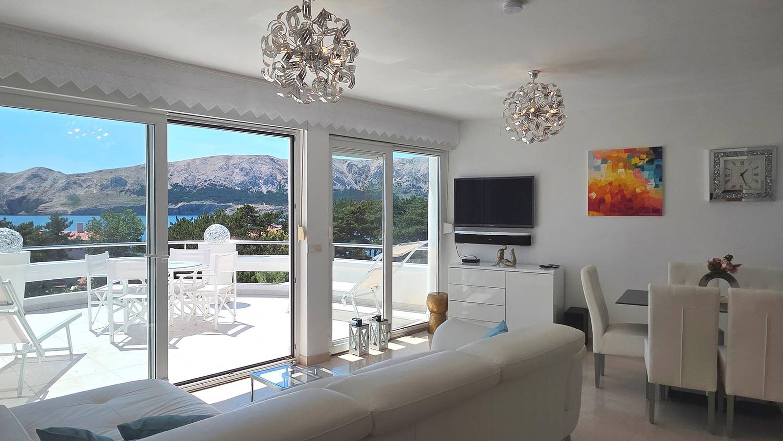 Appartement entier, Apartment No. 6 Ecstasy - with Sea View in Baška, Krk