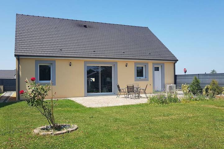 Maison de vacances pour 4 personnes, avec jardin à Nogent-le-Rotrou