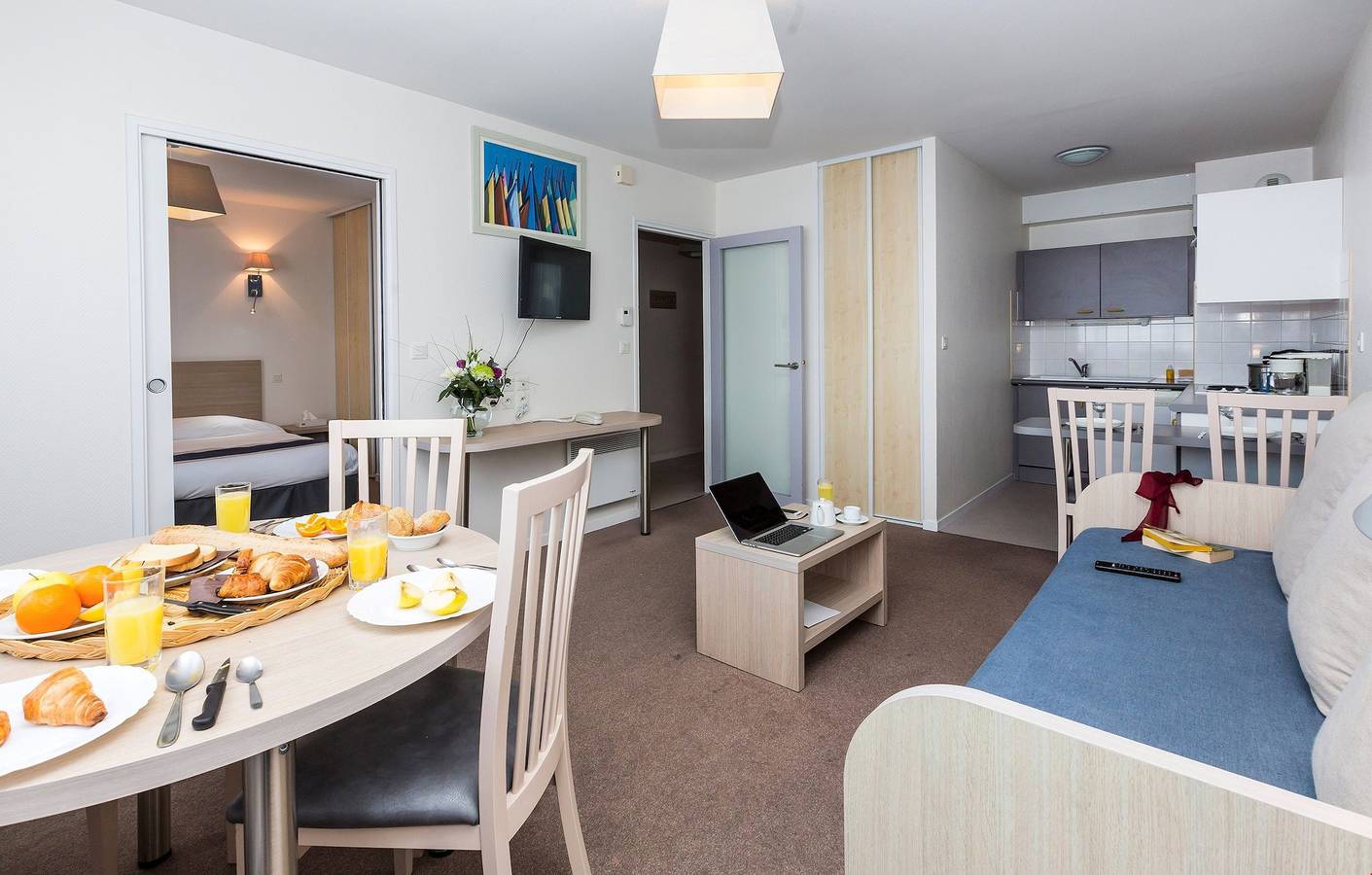 Geheel appartement, Vakantieappartement voor 6 personen met zwembad in La Rochelle, La Rochelle en omgeving