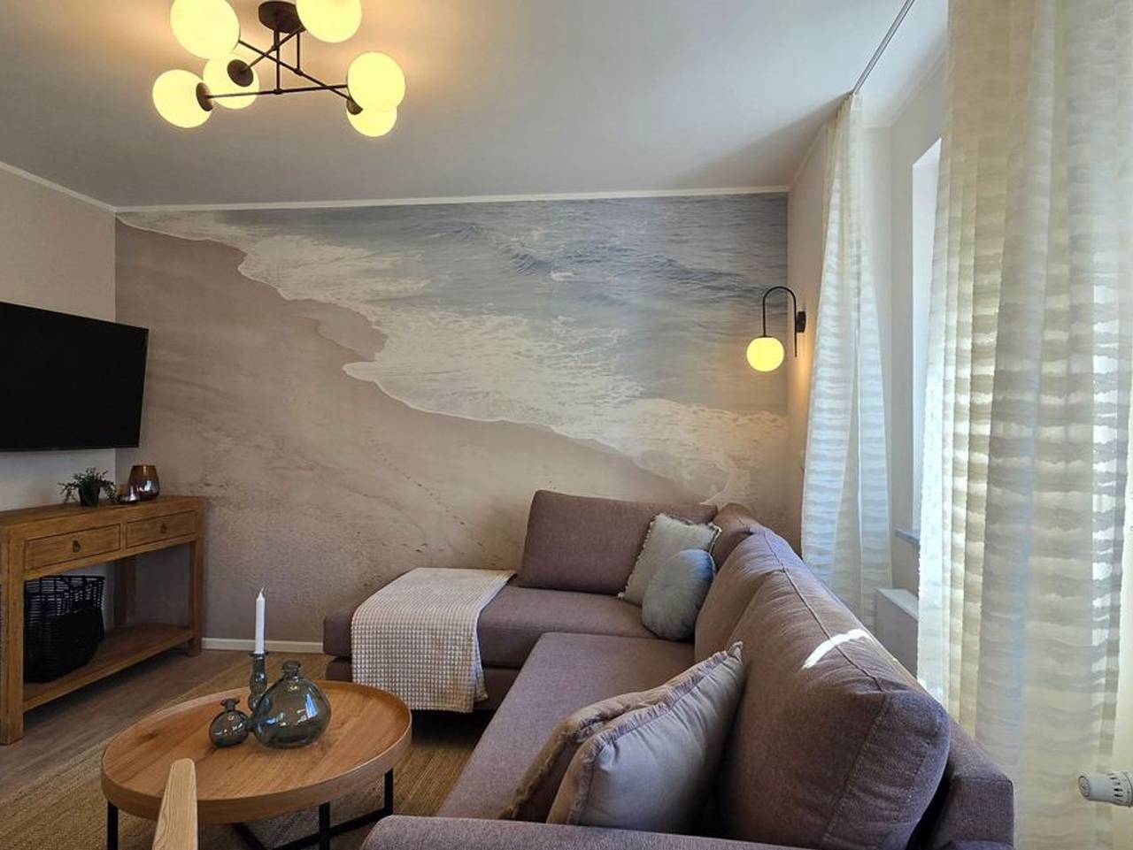 Ganze Ferienwohnung, Ferienwohnung U4 "Am Wasserturm" - Moderne strandnahe 3-Zimmer-Ferienwohnung für bis 5 Pers. mit Wlan in Graal-Müritz, Rostock und Umgebung