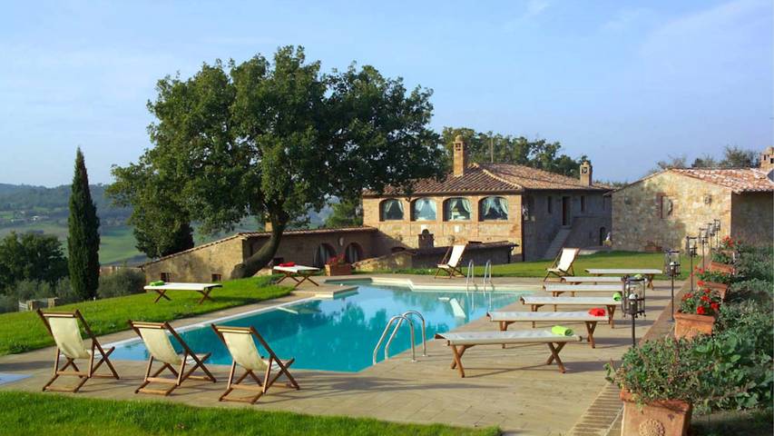 Villa für 14 Personen, mit Garten und Pool in Pienza