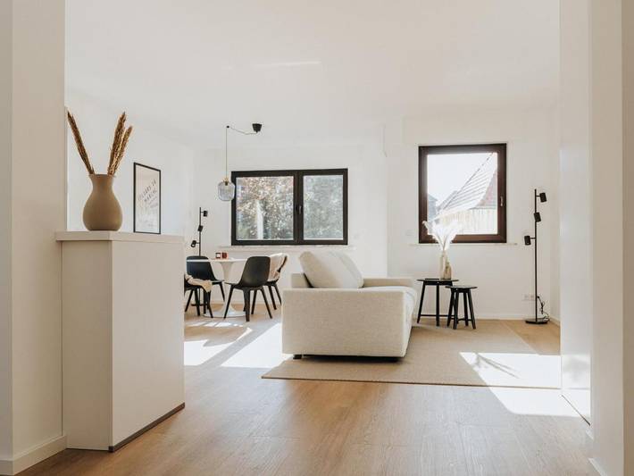 Ferienwohnung für 4 Personen, mit Balkon und Terrasse sowie Ausblick in Soest