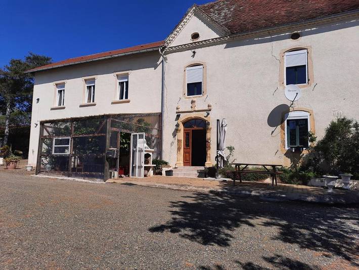 Maison d’hôte pour 4 personnes, avec terrasse ainsi que jardin et vue, animaux acceptés à Crouseilles - 2